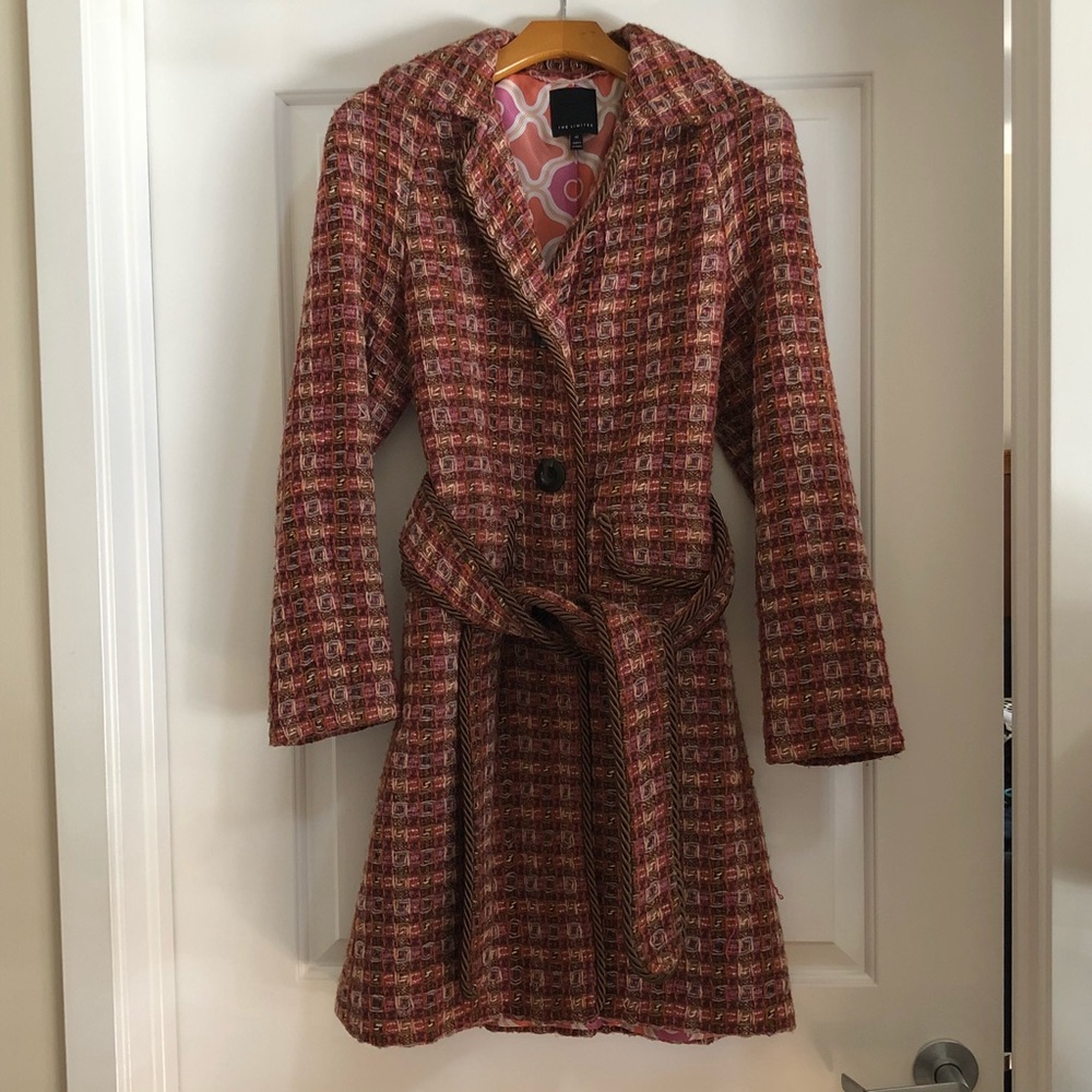 Retro-Inspired, Textured Coat From The Limited - Gem